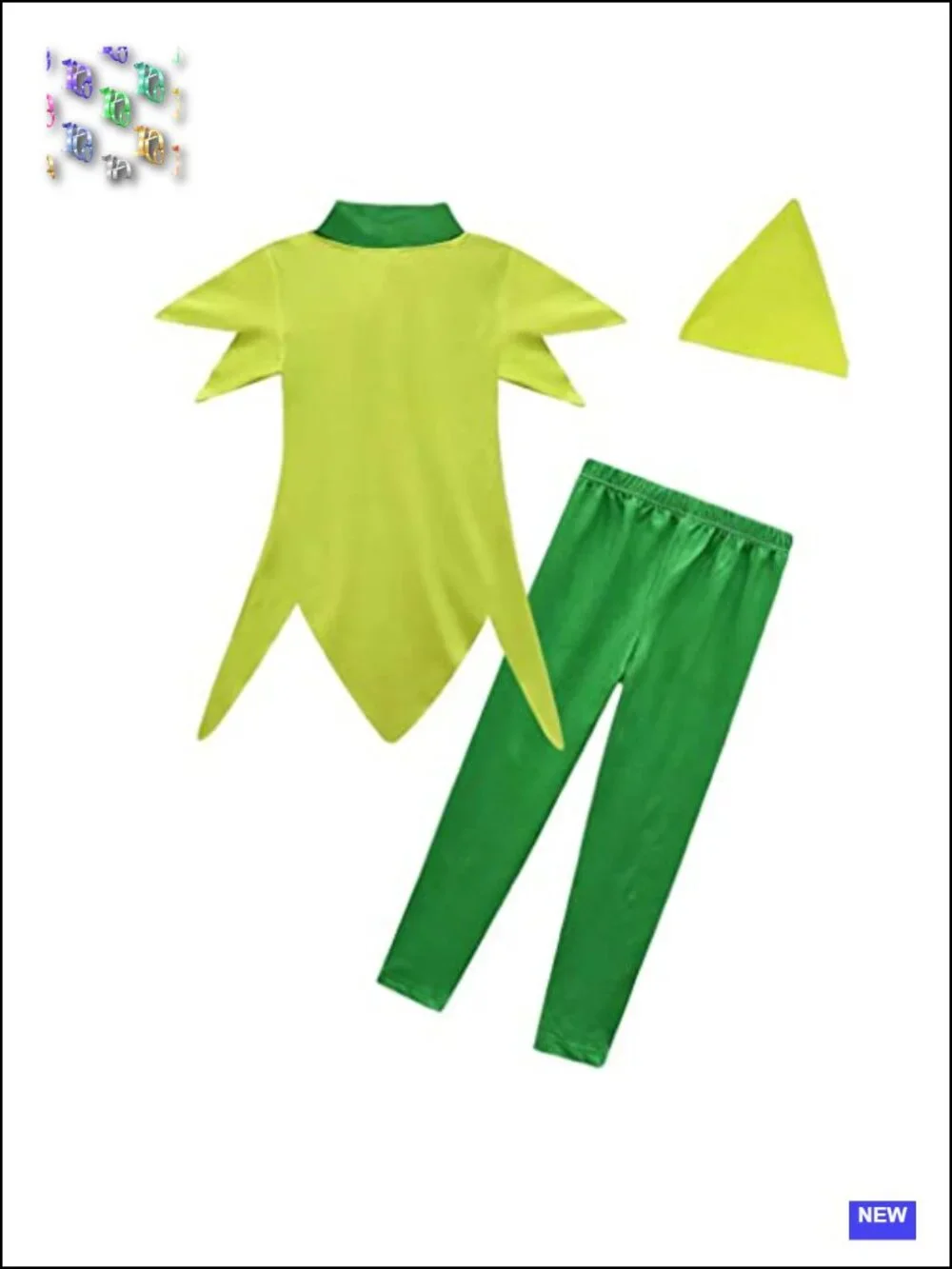 Boys Storybook Costume Set Tunic Pants Hat Halloween (Set: Tshirt+Pants+Hat)